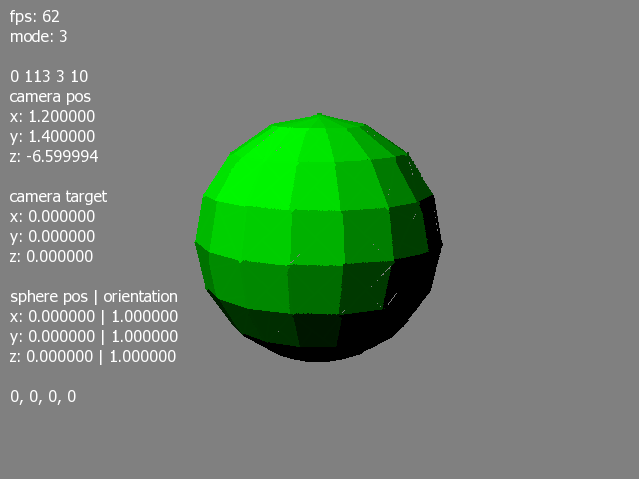 Software3D:n piirtämä pallo